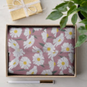 Daisies op roze tissuepapier (Geschenk)