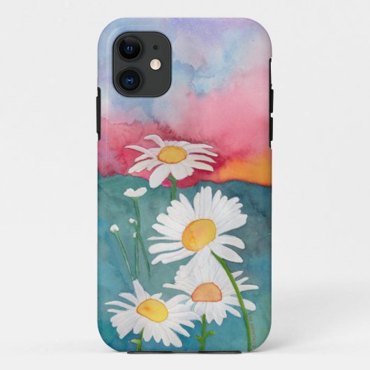Daisies op Sunset Case-Mate iPhone Case (Achterkant)