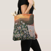Daisies op Sunset Tote Bag (Dichtbij)