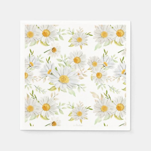 Daisies Papier Servet (Voorkant)