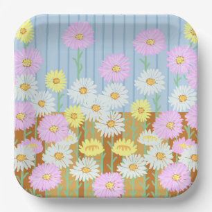 Daisies Papieren Bordje
