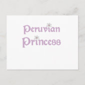 Daisies Peruvian Princess Briefkaart (Voorkant)