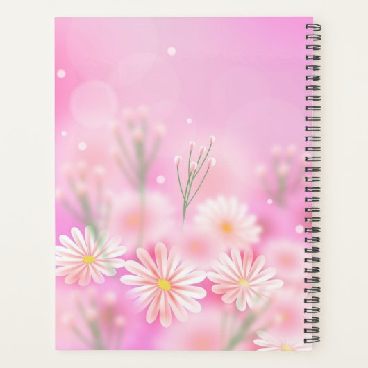 Daisies Planner (Achterkant)
