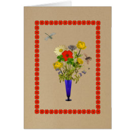 Daisies, poppies, cornbloemen, boterbloemen