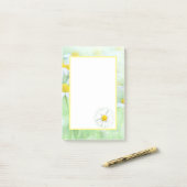 Daisies Post-it® Notes (Op bureau)