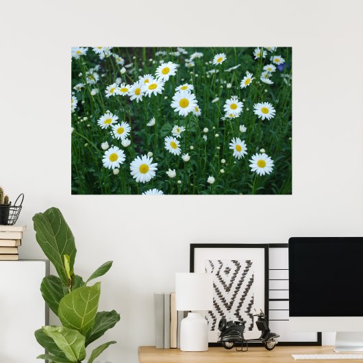 Daisies Poster (Thuiskantoor)