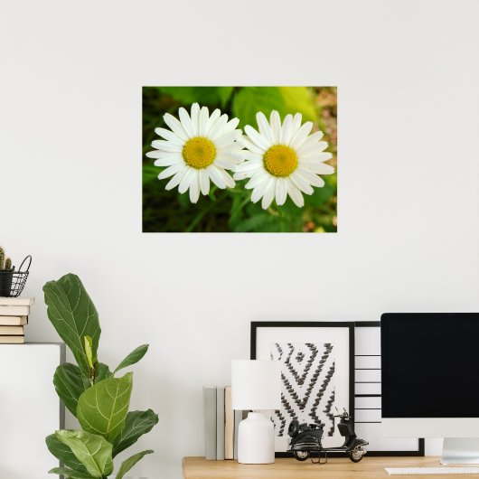 Daisies Poster (Thuiskantoor)