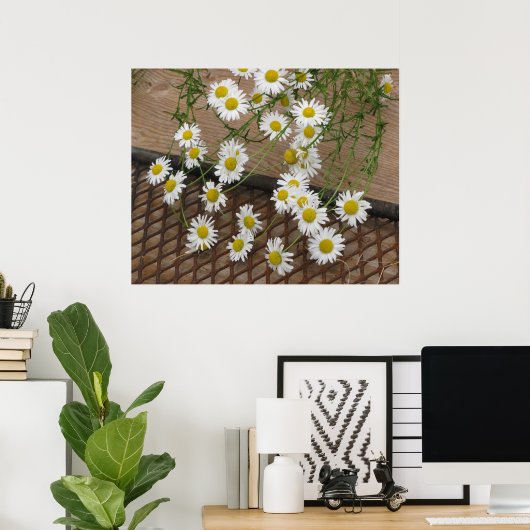 Daisies Poster (Thuiskantoor)