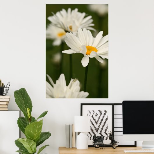 Daisies Poster (Thuiskantoor)