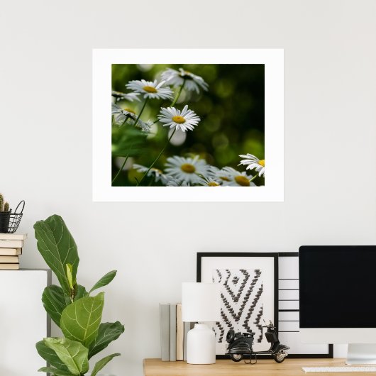 Daisies Poster (Thuiskantoor)