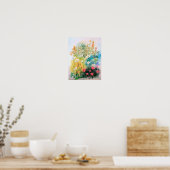 Daisies Poster. Poster (Keuken)