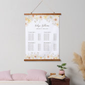 Daisies Price List Hanging Tapestry Hangend Wandkleed (Slaapkamer)