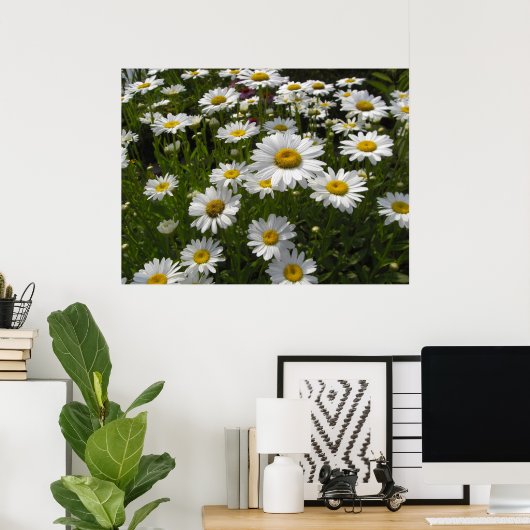 Daisies Print (Thuiskantoor)