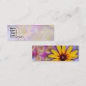 Daisies-profielkaart Mini Visitekaartje (Voorkant / Achterkant)