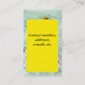 'Daisies'-profielkaart Visitekaartje (Achterkant)