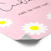 Daisies - Raad eens hoeveel snoepjes Poster (Hoek)