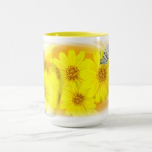 Daisies Refelcted Mok (Midden)