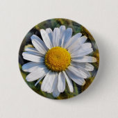 DAISIES RONDE BUTTON 5,7 CM (Voorkant)