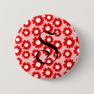 Daisies Ronde Button 5,7 Cm