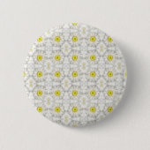 Daisies Ronde Button 5,7 Cm (Voorkant)
