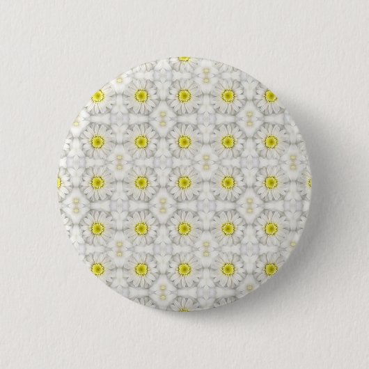 Daisies Ronde Button 5,7 Cm (Voorkant)