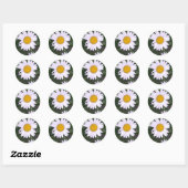 Daisies Ronde Sticker (Vel)