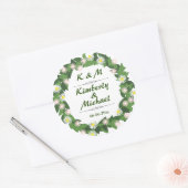 Daisies Ronde Sticker (Envelop)
