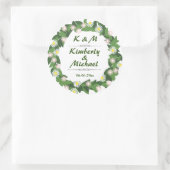 Daisies Ronde Sticker (Tas)