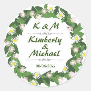 Daisies Ronde Sticker