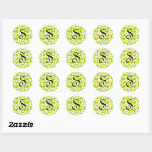 Daisies Ronde Sticker (Vel)