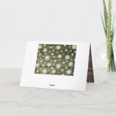 Daisies Rustic Barn Board Daisy Flower Kaart (Achterkant)