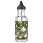Daisies Rustic Barn Board Daisy Flower Waterfles (Links)