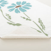 Daisies Sherpa Deken (3/4)