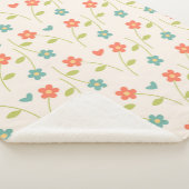 Daisies Sherpa Deken (3/4)