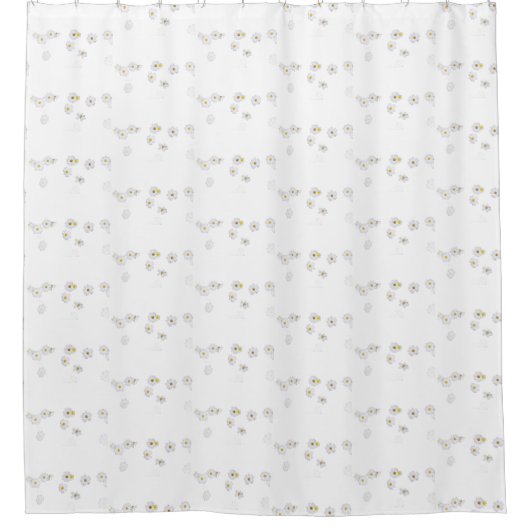 Daisies Shower Curtain Douchegordijn (Voorkant)