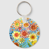 Daisies Sleutelhanger (Voorkant)