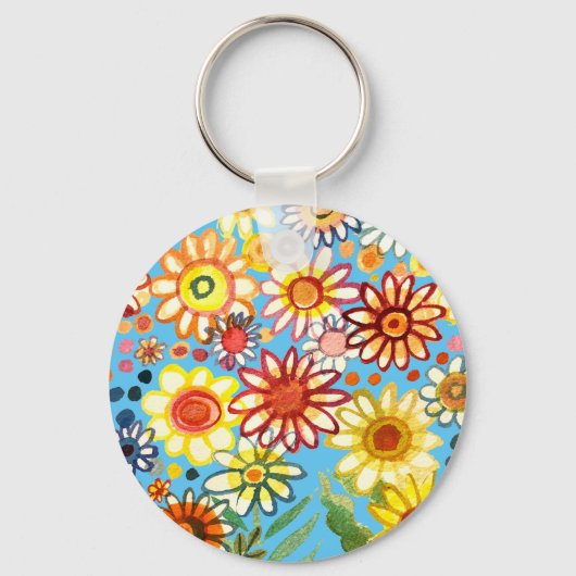 Daisies Sleutelhanger (Voorkant)