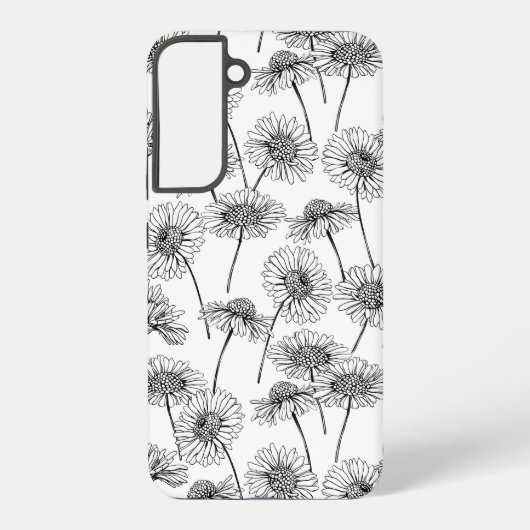 Daisies Soms Samsung Galaxy Hoesje (Achterkant)