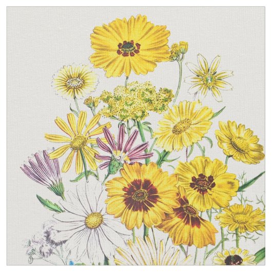 Daisies Stof (Close Up)