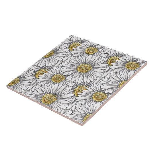 Daisies Tegeltje (Zijkant)