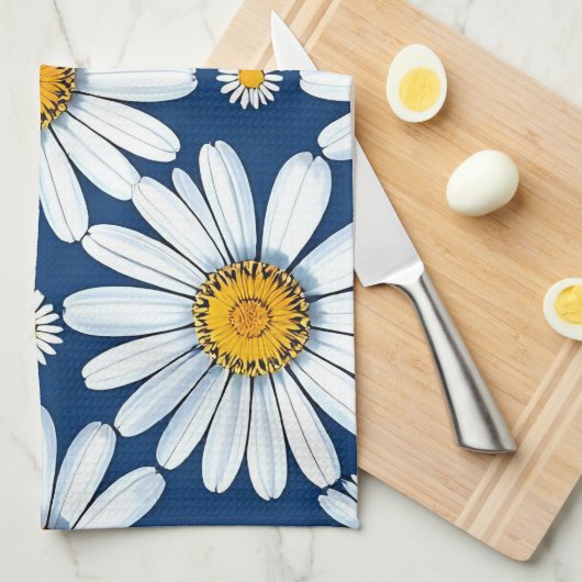 Daisies Theedoek (Quarter Fold)
