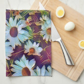 DAISIES THEEDOEK (Quarter Fold)