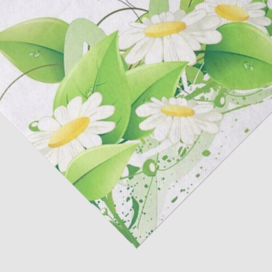 Daisies Tissuepapier (Detail)