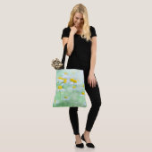 Daisies Tote Bag (Op model)