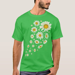 Daisies Tuinman Bloemen Natuur Botanische Daisy Fl T-shirt