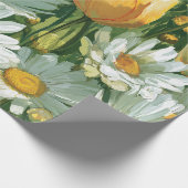 Daisies, Tulips & Butterflies illustrations Cadeaupapier (Hoek)