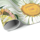 Daisies, Tulips & Butterflies illustrations Cadeaupapier (Rol Hoek)