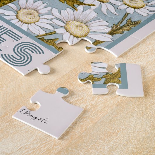 Daisies van L. Prang & co. Legpuzzel (Zijkant)