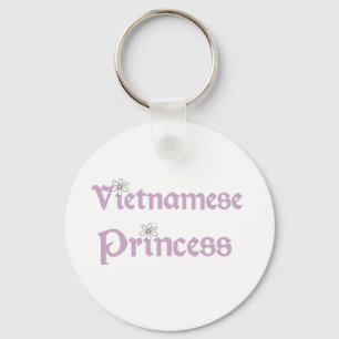 Daisies Vietnamese prinses Sleutelhanger