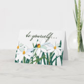 Daisies voor moed kaart (Voorkant)